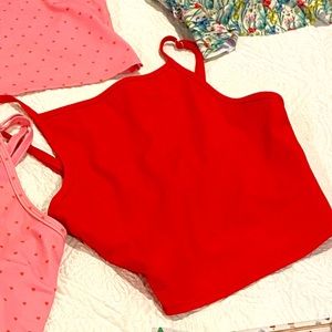 Kortni Jean Squares up swim top. Size Small